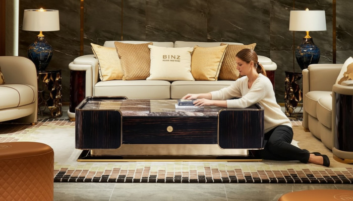 Luxus Wohnzimmer Tisch Couchtisch Holztisch Design Tische Style Möbel