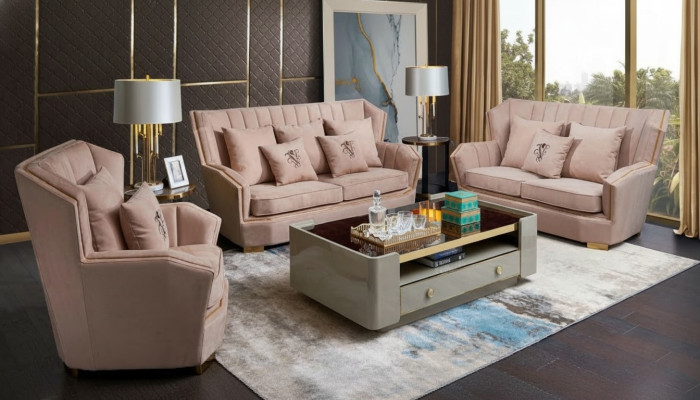 Polster Couchen Couch Modern Luxus Sofagarnitur 3+2+1 Sitzer Set Design Sofa Neu