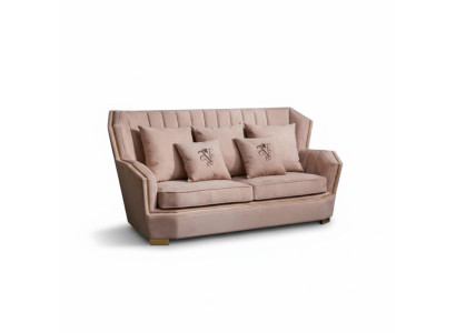 Wohnzimmer Couch Polster Sitz Garnitur 3er Sofas 3 Sitzer Sofa Stoffsofa Möbel
