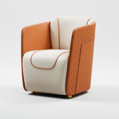 Sessel Design Couch Sofa Relax Leder Deko Lounge Club Polster Sitzer Luxus