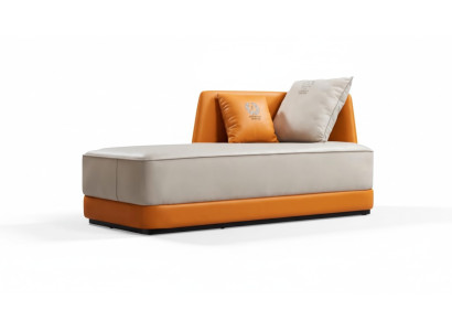 Liege Moderne Leder Komfort Luxus Liegen Liegesessel Relaxliege Chaiselongue 
