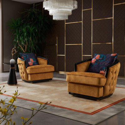 Design Sessel Textil Luxus Fernseh Couch 1 Sitzer Sofa Relax Lounge Club Polster