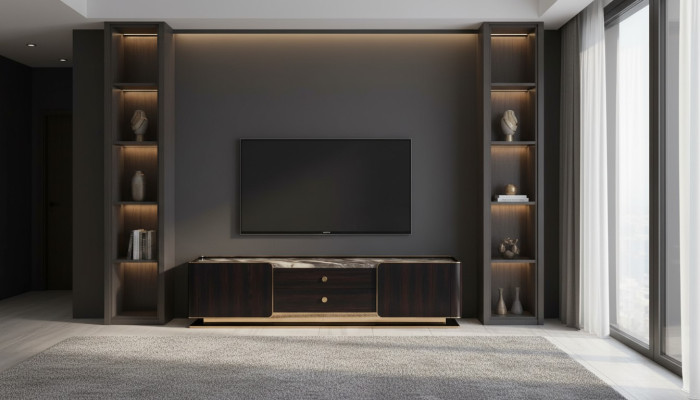 Sideboard rtv Kommode Schrank Designer Möbel Lowboard Holz Kommoden