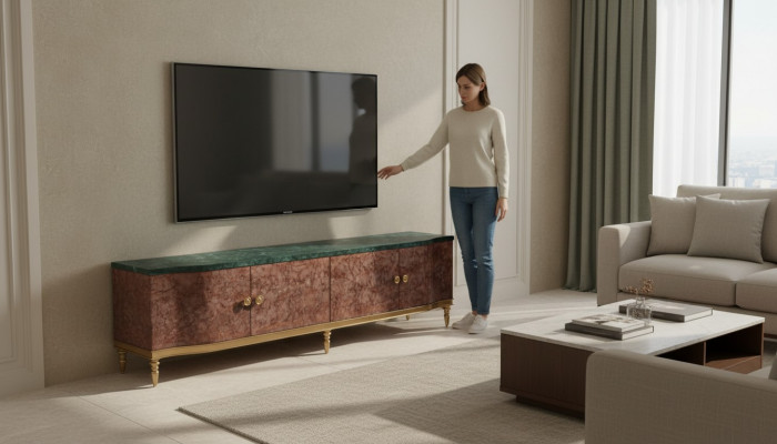 Design Kommode Schrank Sideboard Modern Stil Dekor Wohnzimmer Kommoden