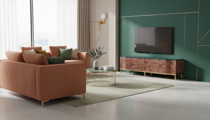 Design Kommode Schrank Sideboard Modern Stil Dekor Wohnzimmer Kommoden