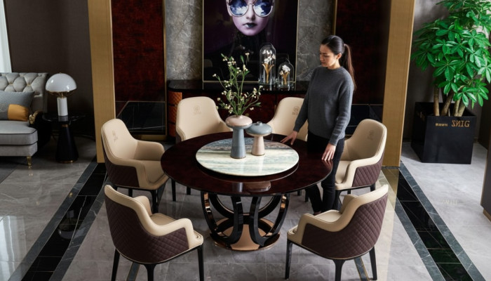 Designer Stuhl Luxus Lehnstuhl Polster Stühle 1x Sessel Wohn Ess Zimmer Leder