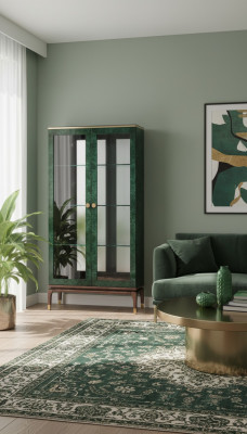 Glas Kommode Vitrine Kommoden Vitrinen Dekorative Kommodenschrank Designer