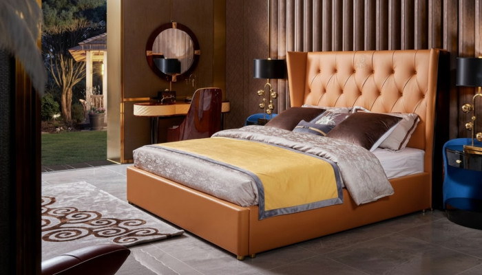 Klassisches bettgestell schlafzimmer möbel design betten 3tlg. set garnitur