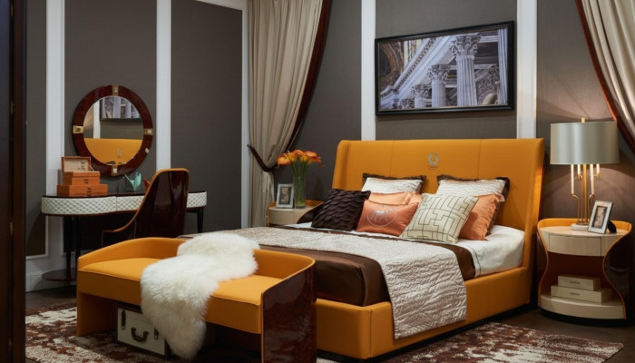 Luxus Schlafzimmer Möbel Bett 2x Nachttisch Set Betten Hotel Möbel 3tlg. Wohnen