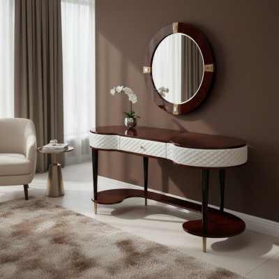 Schminktisch Spiegel Luxus Konsole Kommode Schlafzimmer Schminktisch Kommoden