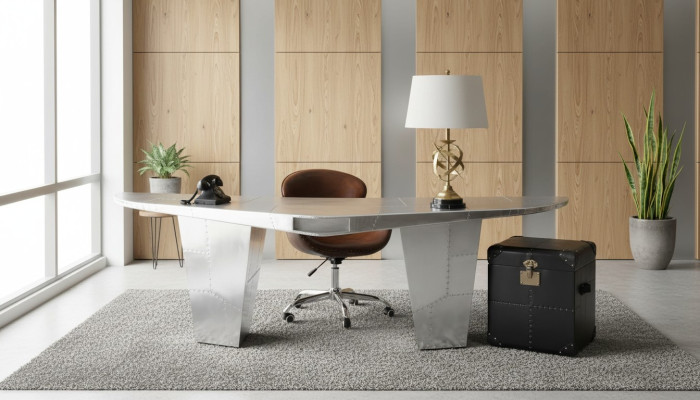 Schreibtisch Computer Tisch Bürotisch Alu Tische Flieger Arbeitszimmer
