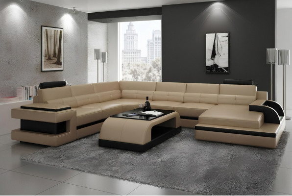 Ecksofa couch sofa led wohnlandschaft polster garnitur usb beleuchtet garnitur