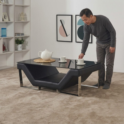 Couchtisch Kaffeetisch Glas Design Beistelltische Tisch Wohnzimmer