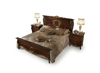 Bett 2x Nachttisch 3 tlg Schlafzimmer Set Design Modern Luxus Klassische Möbel