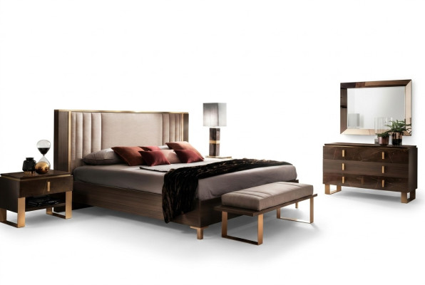 Bett Polster Design Doppel Betten Hotel Schlaf Zimmer 180x200cm arredoclassic