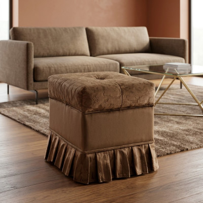 Design Hocker Bank Luxus Pouf Fußhocker Möbel Polster Sitzhocker arredoclassic