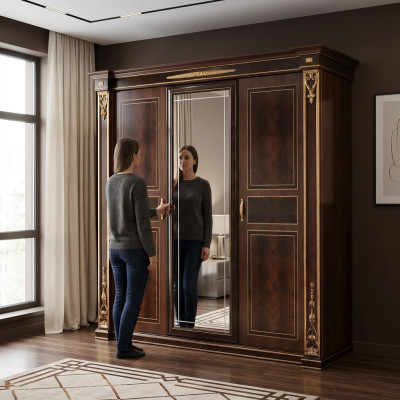 Kleider Schrank Design Kleiderschränke Schlafzimmer Möbel Wohnen Möbel Holz Neu