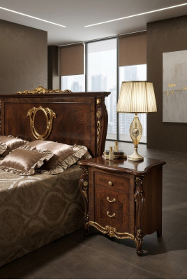 Design Nachttisch Konsole Beistell Tische Schlaf Zimmer Konsolen Holz Luxus Neu