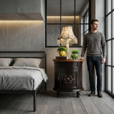 Nachttisch Nachtschrank Kommode Konsole Beistell mit Schublade Konsolen Designer