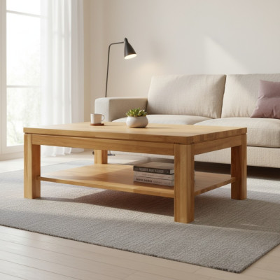 Couchtisch Holztisch Echtholz Massiv Holz Beistelltisch Tisch 120x80 Couchtische