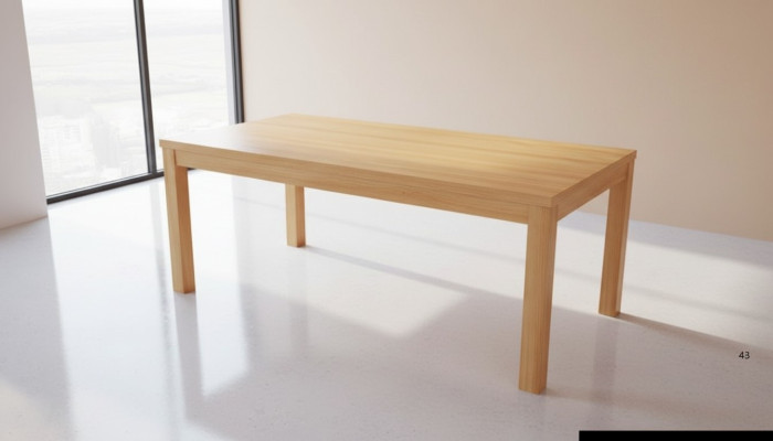 Esstisch Holz Tische Wohn Ess Zimmer Tisch 180x90cm Esstische Massiv Massivholz