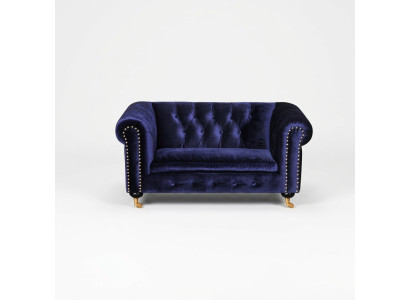 jvmoebel ®  Leder Sofa Couch - Design Polster Zweisitzer Couch Garnitur Schwarz