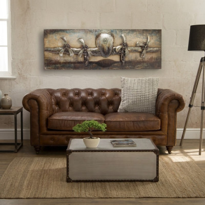 jvmoebel ®  Leder Sofa Couch - Design Polster Zweisitzer Couch Garnitur Braun