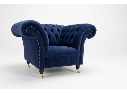 Sessel Design Couch Sofa Sitzer Samt Lounge Club Polster Luxus Ohren Sitz Relax