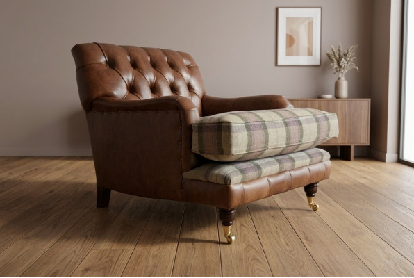 Sessel Design Couch Sofa Relax Textil Lounge Club Polster Sitzer Luxus Fernseh