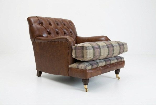 Sessel Design Couch Sofa Relax Textil Lounge Club Polster Sitzer Luxus Fernseh