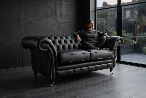 Sofa Chesterfield klassische Wohnzimmer möbel Couch Sofas Sitz Polster couchen