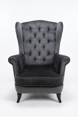 Ohrensessel Chesterfield Lehn Stühle Sessel 1 Sitzer Thron Stuhl Sitz Polster