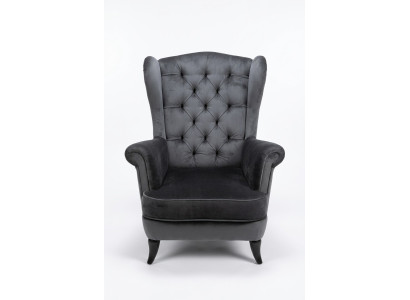 Ohrensessel Chesterfield Lehn Stühle Sessel 1 Sitzer Thron Stuhl Sitz Polster