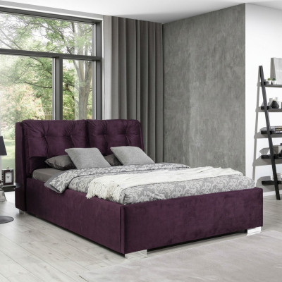 Bett Polster Design Luxus Doppel Hotel Betten 180x200cm Schlaf Zimmer Textil Neu