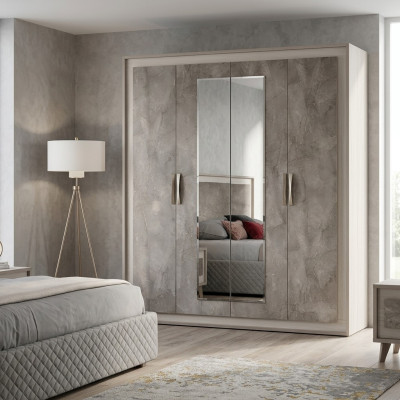 Luxus Kleider Schrank Kleiderschränke Wohnen Schränke Italienische Holz Möbel