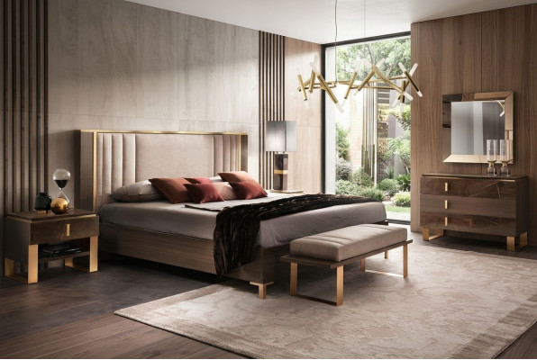 Arredo Alassic Möbel 3tlg. Garnitur Italienisches Schlafzimmer Nachttische Set