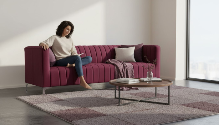 Original Sofa  Wohnzimmer Design Couchen Polster Sofas Chesterfield Dreisitzer