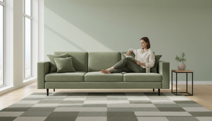 Italienische Stil Möbel Einrichtung Wohnzimmer Möbel Couch Design Couchen Grün