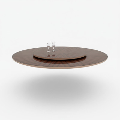 Esstisch Braun Runder Tische Design Möbel Luxus Esszimmer Tisch Küche