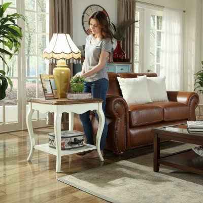 Edler Disgner Amerikanisch Couchtisch Beistelltisch Holz Sofa Wohnzimmer Tisch