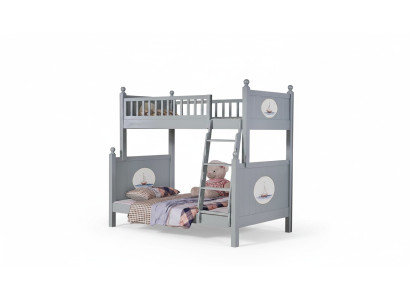 Elegantes Kinderzimmer Bett Etagen Hochbett Luxus Jugendbett Hoch Etage Betten