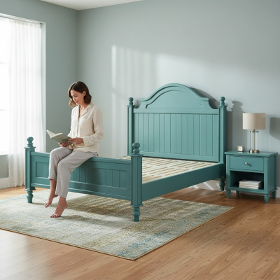 Grünes Bett Praktisch Polsterbett Luxus Doppel Schlafzimmer Designbett Betten