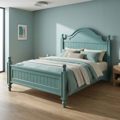 Grünes Bett Praktisch Polsterbett Luxus Doppel Schlafzimmer Designbett Betten