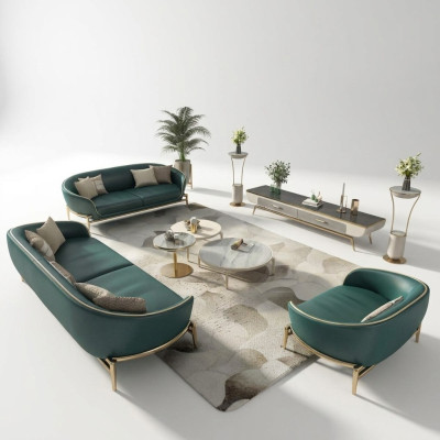 Sofagarnitur 321 Sitzer Set Design Polster Sofa Couchen Couch Modern