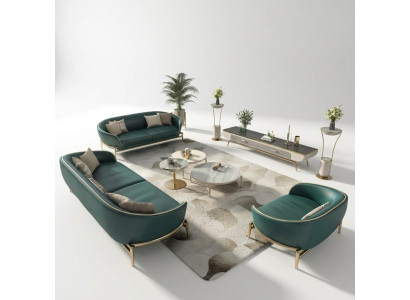 Sofagarnitur 321 Sitzer Set Design Polster Sofa Couchen Couch Modern