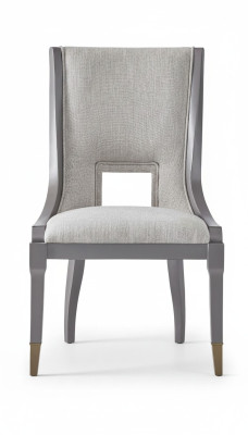 Klassischer Stuhl Modern Stil Sessel Lounge Club Sitz Polster Design Holz Textil