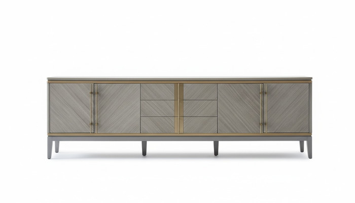 Design Kommode Anrichte Dekor Side Low Board Schrank Wohn Zimmer Regal