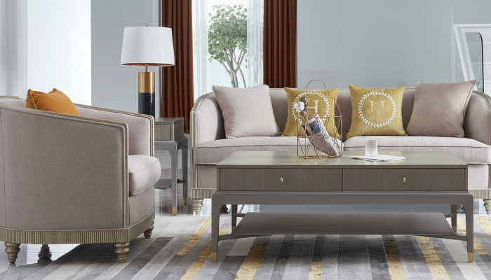 Sofagarnitur Polster 3+1 Sitz Set Design Sofas Couchen Textil Modern Garnituren