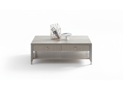 Klassischer Luxus Designer Couchtisch Deko Sofa Wohnzimmer Tisch Beistell