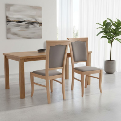 Design 1x Stühle Set Esszimmer Stuhl Sessel Gastro Holz Möbel Lehnstühle Küche